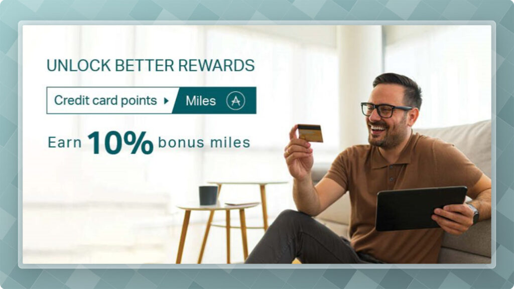 10% Bonus Miles on Factors Switch – CardExpert